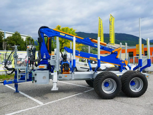 รถพ่วงบรรทุกไม้ Binderbergerrr RW 12 + BK 6-8500 รุ่นใหม่ปี 2025 พร้อมจำหน่ายทุกคุณภาพ - Product Image 6