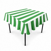 Nappe de Mahjong en toile de coton à rayures carrées, taille personnalisée, plusieurs couleurs : bleu marine, rose, rouge, noir, vert, housse de Mahjong américain