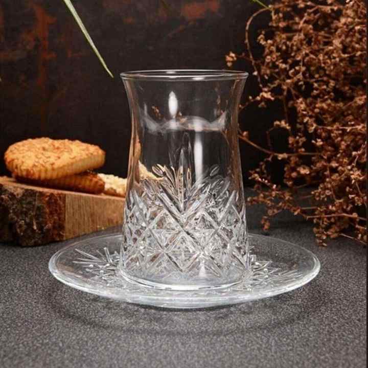 PAŞABAHÇE TIMELESS SET of 6 TEA CUPS 96991
