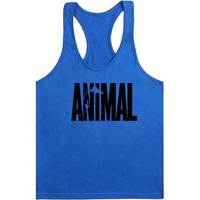 Camiseta sin Mangas Personalizable de Alta Calidad para Hombre, 100% Algodón, Secado Rápido, Transpirable, Servicio OEM, Estampado de Estrellas Bordado, Uso Casual en el Gimnasio