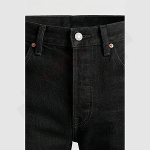 กางเกงยีนส์ผู้ชายทรงลำลองคุณภาพสูง ล้างสี สไตล์ดีไซเนอร์ ขาดๆ แบบวินเทจ สตรีทแวร์ ขายส่ง - Product Image 4