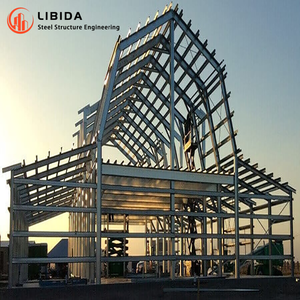 Chi phí thấp đúc sẵn kim loại xây dựng sắt đỏ thép xây dựng kho công nghiệp - Product Image 2