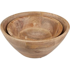 Premium Quality <b>Wooden</b> <b>Salad</b> <b>Bowl</b> Eco-Friendly Handmade Kitchenware Wholesale - Product Image 4