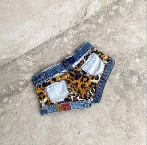 Shorts de Mezclilla para Mujer, Shorts Cortos de Verano, Shorts Rotos de Cintura Alta, Shorts de Mezclilla Desgastados a la Moda - Product Image 2