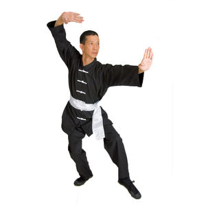 Uniforme de Kung Fu de haute qualité, extensible, à séchage rapide, respirant, avec logo personnalisé, pour adultes, taille plus, hommes, hiver, motif uni, fabriqué au Pakistan - Product Image 2