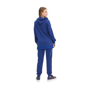 Venta al por mayor Lady Active Wear Set Mujer pulóver chándal Fleece señoras chándales mujer pulóver chándales señoras - Product Image 3