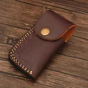 Cuchillos Plegables de Bolsillo Personalizables, Hechos a Mano, con Mango de Madera y Acero de Damasco Forjado, Cuchillos de Acero Personalizados con Funda - Product Image 6