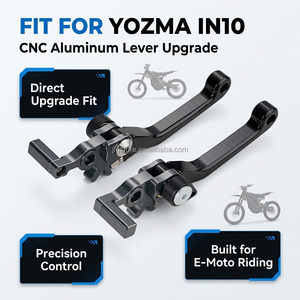 JFG Yozma IN10 高强度数控铝制摩托车刹车杆 电动越野车配件用枢轴手柄杆 - Product Image 5