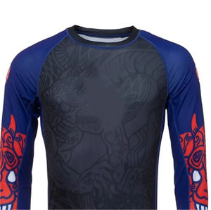 เสื้อกันผดผื่นแขนยาวสำหรับผู้ชายเสื้อคาราเต้ระบายอากาศได้แบบกำหนดเองพิมพ์โลโก้ได้หลากหลายขนาด - Product Image 3