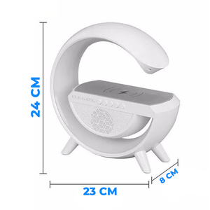 Lampada Altoparlante Bluetooth Smart Wireless con Telecomando, per Home Theatre, Lettore Audio con Scheda di Memoria e Ricarica Wireless - Product Image 5