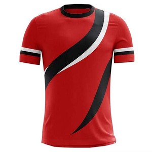 Camiseta de fútbol con estampado de sublimación 100% poliéster Spandex impresión Digital fútbol deportes camiseta de fútbol 2025 - Product Image 1
