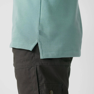 2024 logotipo transpirable impreso personalizado de gama alta para hombres para Polos de poliéster alto algodón Spandex Golf camisetas tendencia sólida - Product Image 6