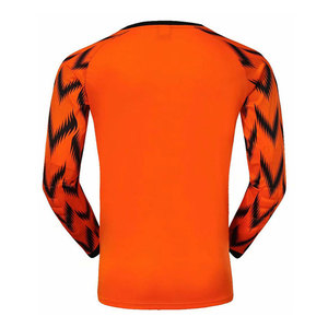 Nouvelle conception, maillot de gardien de but de football respirant imprimé, manches longues, uniformes de gardien de but de football pour hommes, haute qualité 100% - Product Image 3