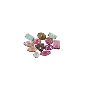 10.10cts Mix Shape Lot 12 Pcs Lot Natural Multi Tourmaline Lot 5x5mm a 9x4mm Piedra preciosa suelta para la fabricación de joyas - Product Image 6