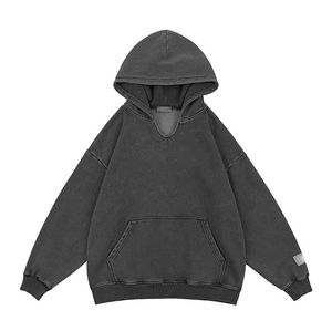 Custom Logo Men's Hoodies & <b>Sweatshirts</b> <b>Vintage</b> Breathable & Durable 100% Cotton Embroidered Blank Custom - Product Image 3