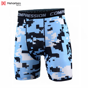 Court de compression/Short d'entraînement/Short de course Séchage rapide Polyester Compression Mesh Liner Running Athlétique Gym Beach Sport Hommes - Product Image 5