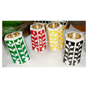 Quemador Bakhoor con incrustaciones de madreperla de diferentes colores más hermosos de alta calidad para decoraciones del hogar y fines de regalo - Product Image 1