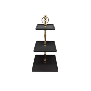 Glass & Wooden Serving <b>Cake</b> Stand With Brown Colour <b>Cake</b> <b>Tools</b> for Event & Kitchen Decoration Handmade Bulk - Product Image 6