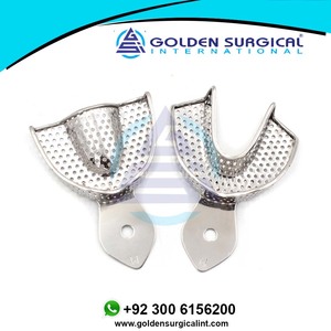 ที่ใส่ฟันเครื่องมือทันตแพทย์ถาดฟันสแตนเลสด้านบนสุดอุปกรณ์ห้องแล็บอุปกรณ์ทันตแพทย์ถาดฟันแบบนึ่งฆ่าเชื้อ - Product Image 5