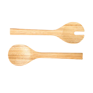 Natural Color Spun <b>Bamboo</b> Serving <b>Bowl</b>, Salad Serving <b>Bowls</b>, Handcrafted Serving <b>Bowl</b> With Utensil Sets Wholesale From Vietnam - Product Image 5