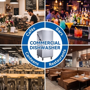 Lavavajillas Comercial Tipo Campana, Equipo <span class=keywords><strong>de</strong></span> Cocina Industrial Automático <span class=keywords><strong>de</strong></span> Alta Eficiencia con Certificación CE, Superventas - Product Image 5