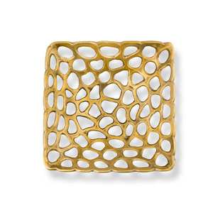 Bol de service vintage en aluminium nickelé argenté, écologique, pour fruits, vaisselle, et bols à collations pour mariages et fêtes - Product Image 3