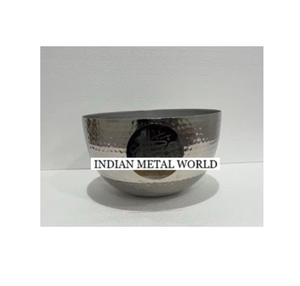 Deluxe Quality Silver Polished <b>Metal</b> <b>Bowl</b> Handmade Modern Decorative Chocolate <b>Bowl</b> Dessert Dish Handcrafted Chocolate <b>Bowl</b> - Product Image 1