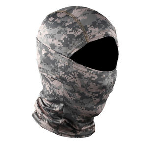 Cagoules personnalisées à impression numérique pour l'extérieur Masque de ski camouflage intégral Cyclisme 100% coton Logo de couleur personnalisé coupe-vent - Product Image 4