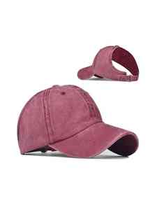 Casquette de baseball de luxe à 6 panneaux en coton noir non structurée, casquette de camionneur unie avec logo brodé personnalisé pour hommes et femmes - Product Image 4