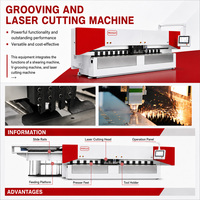 Máquina de Corte Láser de Fibra CNC Automática con Función de Ranurado en V para Fabricación de Chapa Metálica, Control Cypcut, Rieles de Guía HIWIN