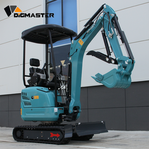 Mini-excavatrice télescopique de 1,7 tonne avec moteur Kubota D902, micro-excavatrice compacte avec changeur rapide et marteau - Product Image 6