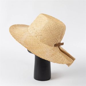 Sun protection Beach <b>Summer</b> Bucket <b>Hats</b> Elegant Fashion Accessories Women <b>Lady</b> Girl Raffia Straw <b>Hat</b> - Product Image 4