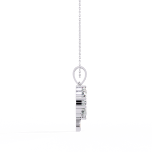 Colgante de tendencia, joyería de oro de 18 quilates, colgante de diamante cultivado en laboratorio con forma de corazón para mujeres y niñas - Product Image 3