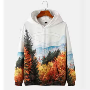 Último estilo nueva llegada personalizado color sublimación sudaderas algodón poliéster venta al por mayor sublimación sudaderas con capucha - Product Image 1