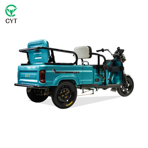 Tricycle électrique à 3 roues pour passagers et marchandises, double siège, pour usage familial et professionnel - Product Image 6