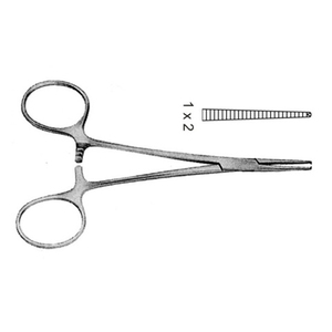 Pinzas de abrazadera de bloqueo hemostático de alta calidad, instrumentos médicos de arteria, acero inoxidable - Product Image 2