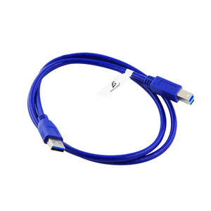 <b>USB</b> 3.0 1 Meter <b>Cable</b> for <b>Printers</b> A-B 5GBPS Fast Charging Male to Female PVC Jacket Pure Copper Material - Product Image 1