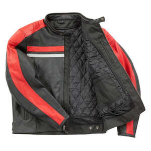 Blouson de moto unisexe en cuir 2026 – OEM, durable, coupe-vent, fabrication en gros sur mesure, toutes saisons - Product Image 3