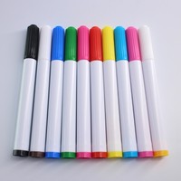 Marcadores Permanentes Profesionales Hang Kei AB3380, Multicolor, Punta Fina, No Borrables, Personalizables con Logotipo, para Pizarra Blanca, Oficina y Material Escolar