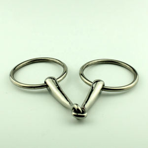 Bocado de Caballo de Doble Articulación de la Mejor Calidad, Cómodo y Personalizable, Herrajes de Plata, Cobre y Latón, Rodillo para Masticar - Product Image 2