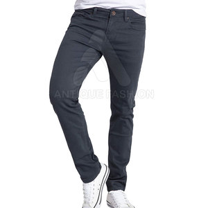 Venta al por mayor de pantalones vaqueros MOQ bajo para los hombres por encargo último diseño de los hombres pantalones vaqueros para la venta en línea - Product Image 2