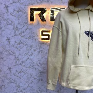 Diseña Tu Propio Estilo, Sudadera con Capucha Bordada de Invierno, Sudadera Unisex de Felpa 100% Algodón con Estampado Personalizado - Product Image 4