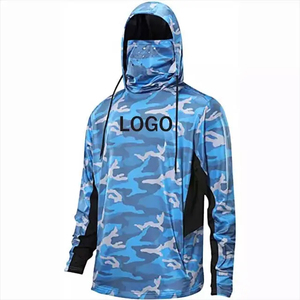 Customized High Quality UPF50+ Fishing <b>Shirt</b> Quick-Drying UV <b>Moisture</b>-<b>Wicking</b> Breathable 100% Polyester Long Sleeves Plus Size - Product Image 1