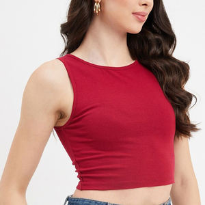 2025 femmes Slim Fit Gym débardeur respirant Scoop ourlet confortable dentelle grande taille court été Yoga maillot broderie paillettes - Product Image 3