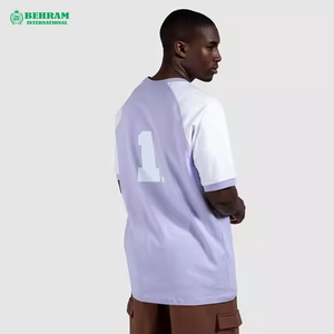T-shirt pour homme de bonne qualité, 100% coton, coupe ample, entièrement personnalisable, manches courtes, col rond, blanc, écologique, séchage rapide - Product Image 4
