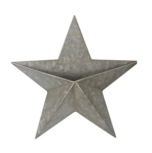 ดีไซน์แบบอาร์ตเดคโคบนโต๊ะไม้มะม่วง7.2นิ้วทุบด้วยดาวสีเงินปลาและตัวเครื่องเป็นโลหะที่มีเอกลักษณ์ - Product Image 5