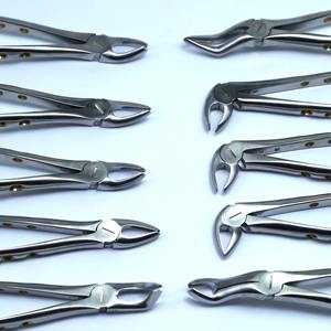 Juego Profesional de 10 Piezas de Pinzas para Extracción de Raíces Dentales, Instrumentos Manuales de Acero para Extracción de Raíces - Product Image 3