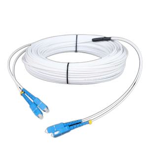 Cable de Fibra Óptica FTTH de 2.0mm GJXFH de 2 Núcleos con Conector FC |   Cable de Fibra Óptica Interior de Baja Pérdida - Product Image 4