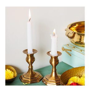 Top Designer Brass Candle Pillar Stand Manufacture Candlestick Holder Modern <b>Wedding</b> Decorative item hot Selling Sale - Product Image 1