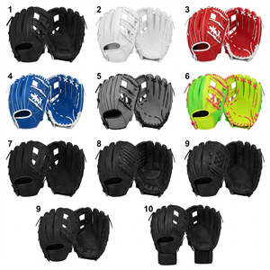 High Grip <b>Baseball</b> <b>Gloves</b> OEM Custom Logo Durable Leather Fit For Sports Training Wholesale Professional Quality Mitts Gear Pack - Product Image 3